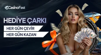 CasinoFast ile Her Yatırımınıza Çark Kodunuz Hediye!
